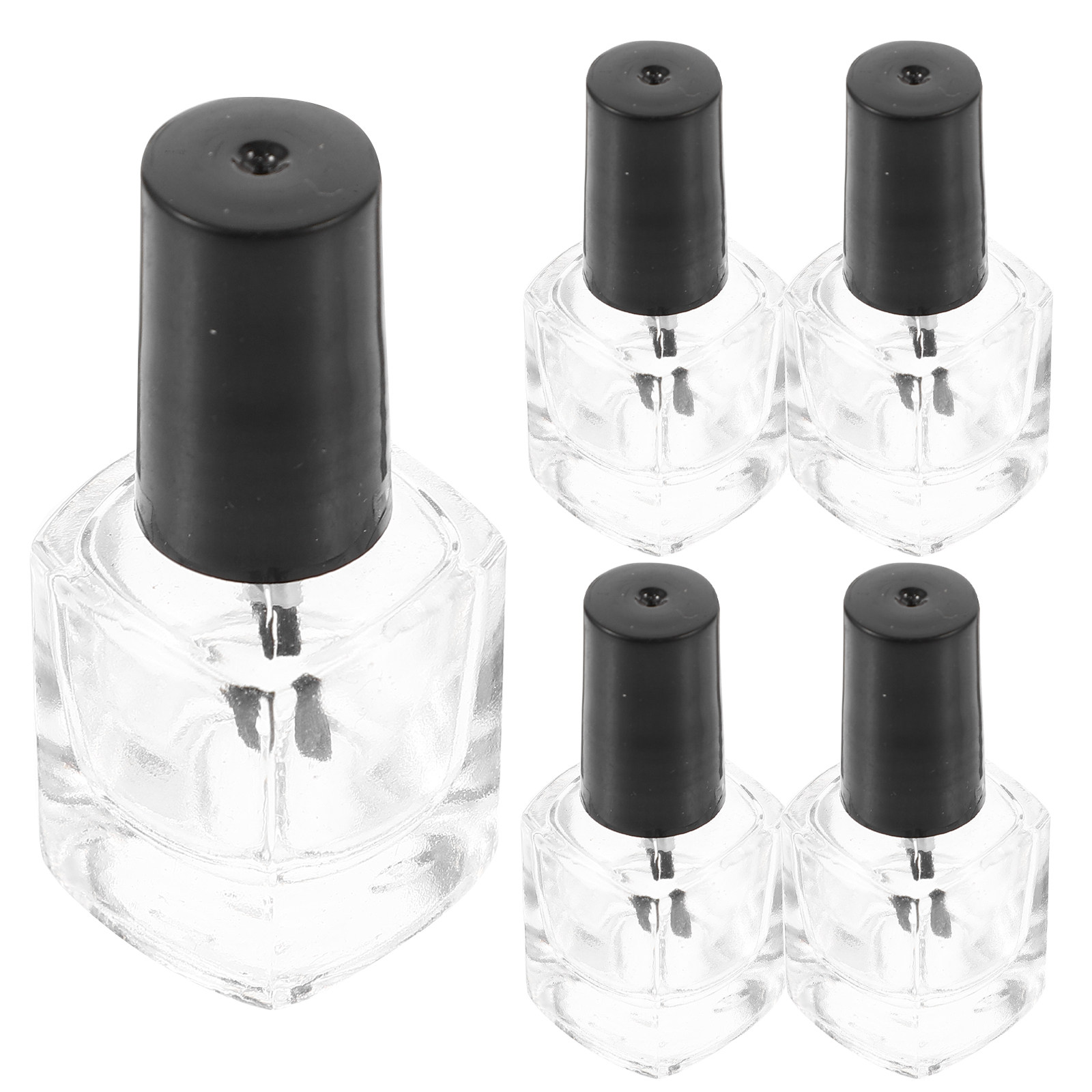 Travel Accessories You Need - 5Pcs 5ml Empty Nail Polish Bottles