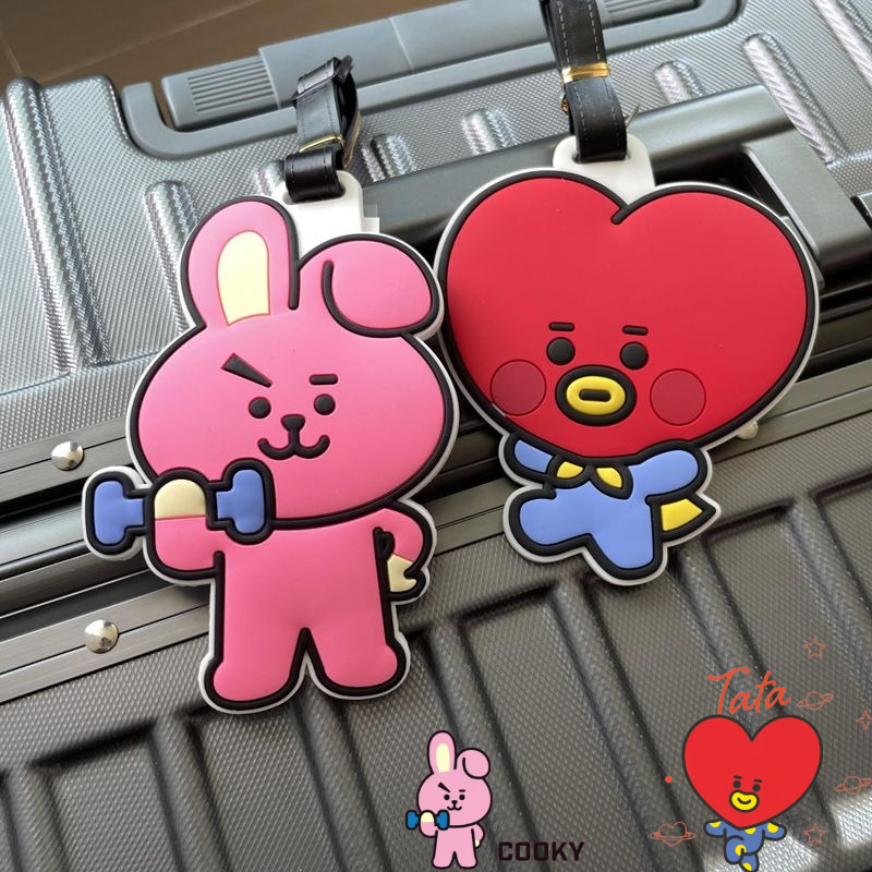 Travel Accessories Unisex - BT21 cartoon cute keychain Kawaii unisex