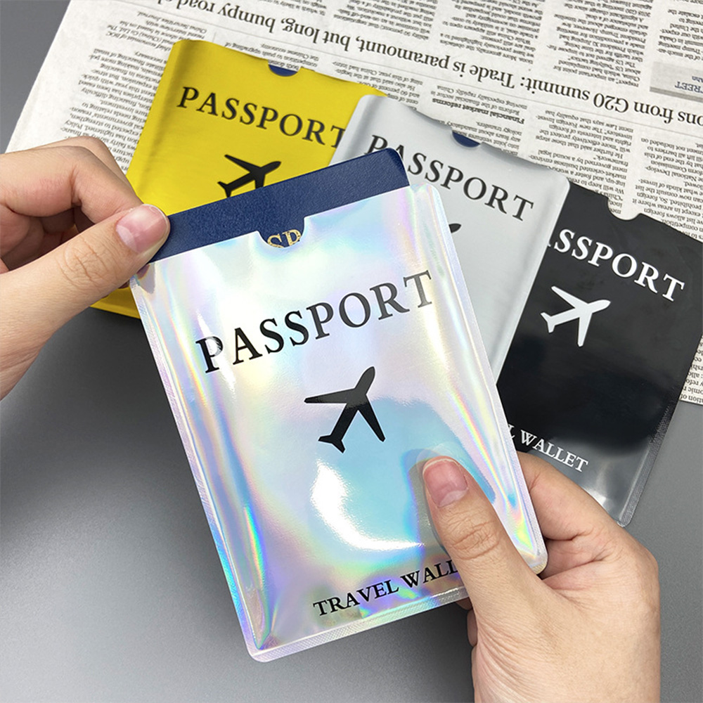 Qantas Travel Accessories - Aluminum foil passport protective case, anti-magnetic
