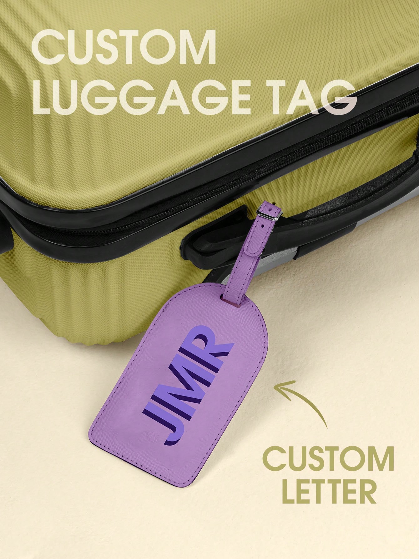 Personalized Initial Luggage T - Travel Accessories Name 评论和价格