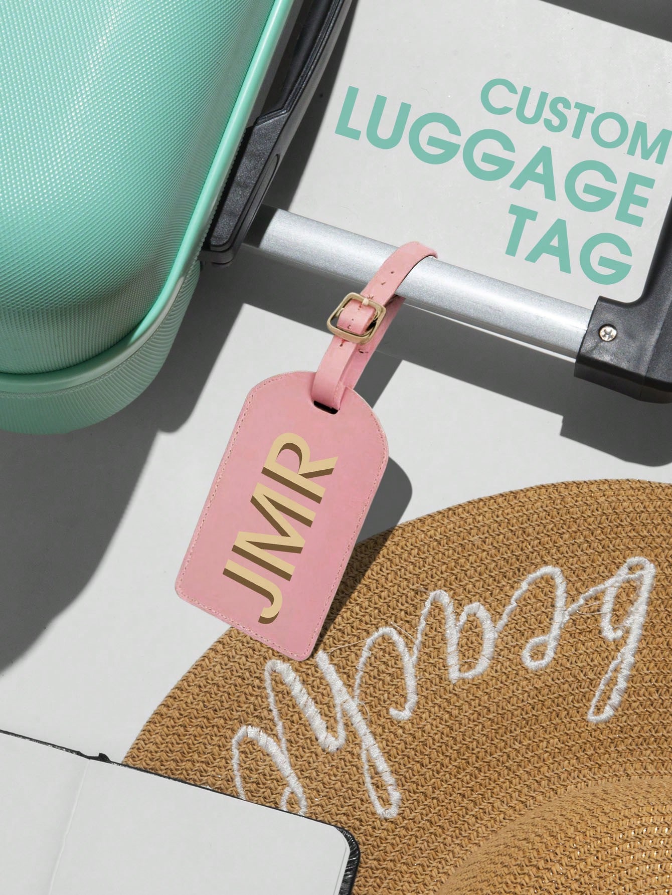 Personalized Initial Luggage T - Travel Accessories Name 评论和价格