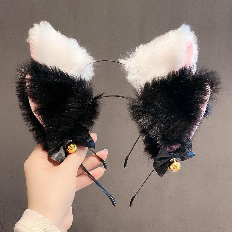 Plush Cat Ear Headband for Wom - Quirky Travel Accessories 评论和价格