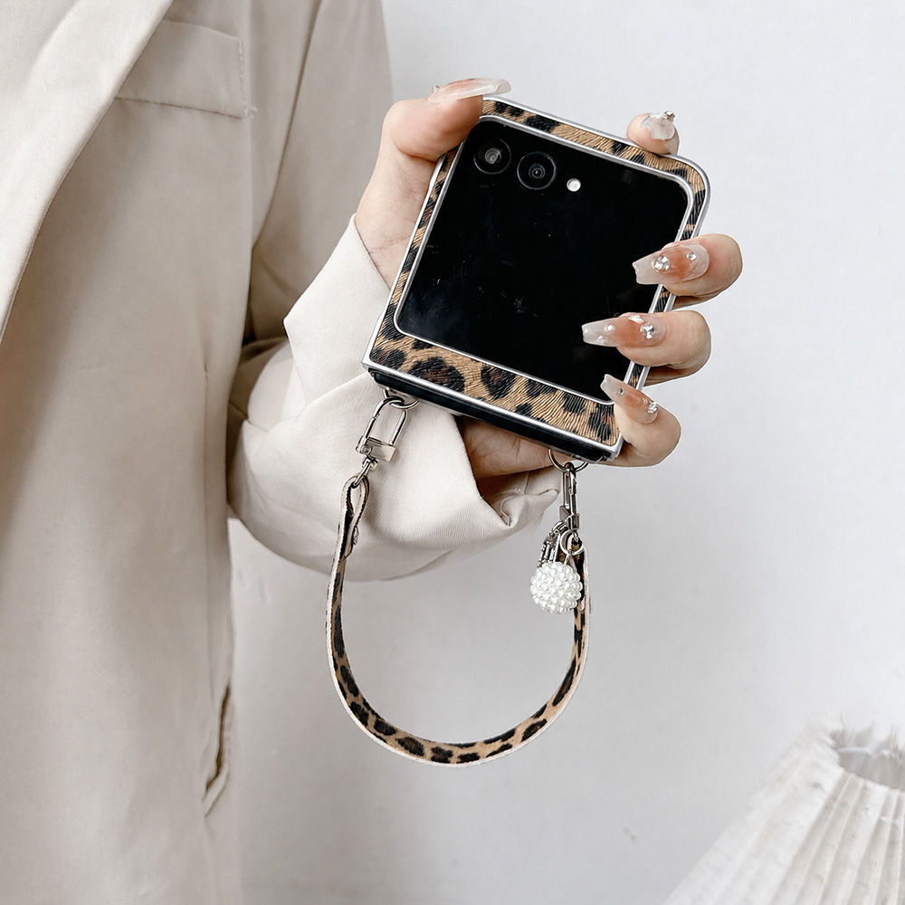 Leopard Print Folding Flip Pho - Travel Accessories Unisex 评论和价格