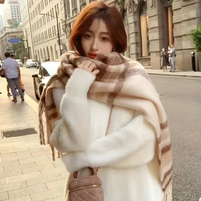 Classic Plaid Scarf for Women  - Travel Accessories Unisex 评论和价格