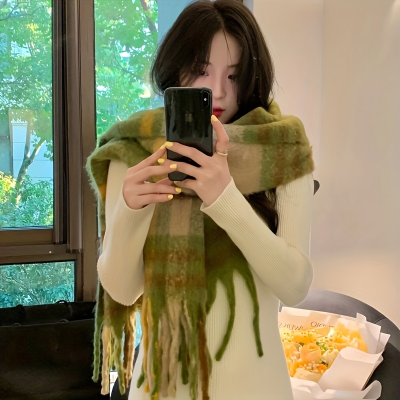 Classic Plaid Scarf for Women  - Travel Accessories Unisex 评论和价格