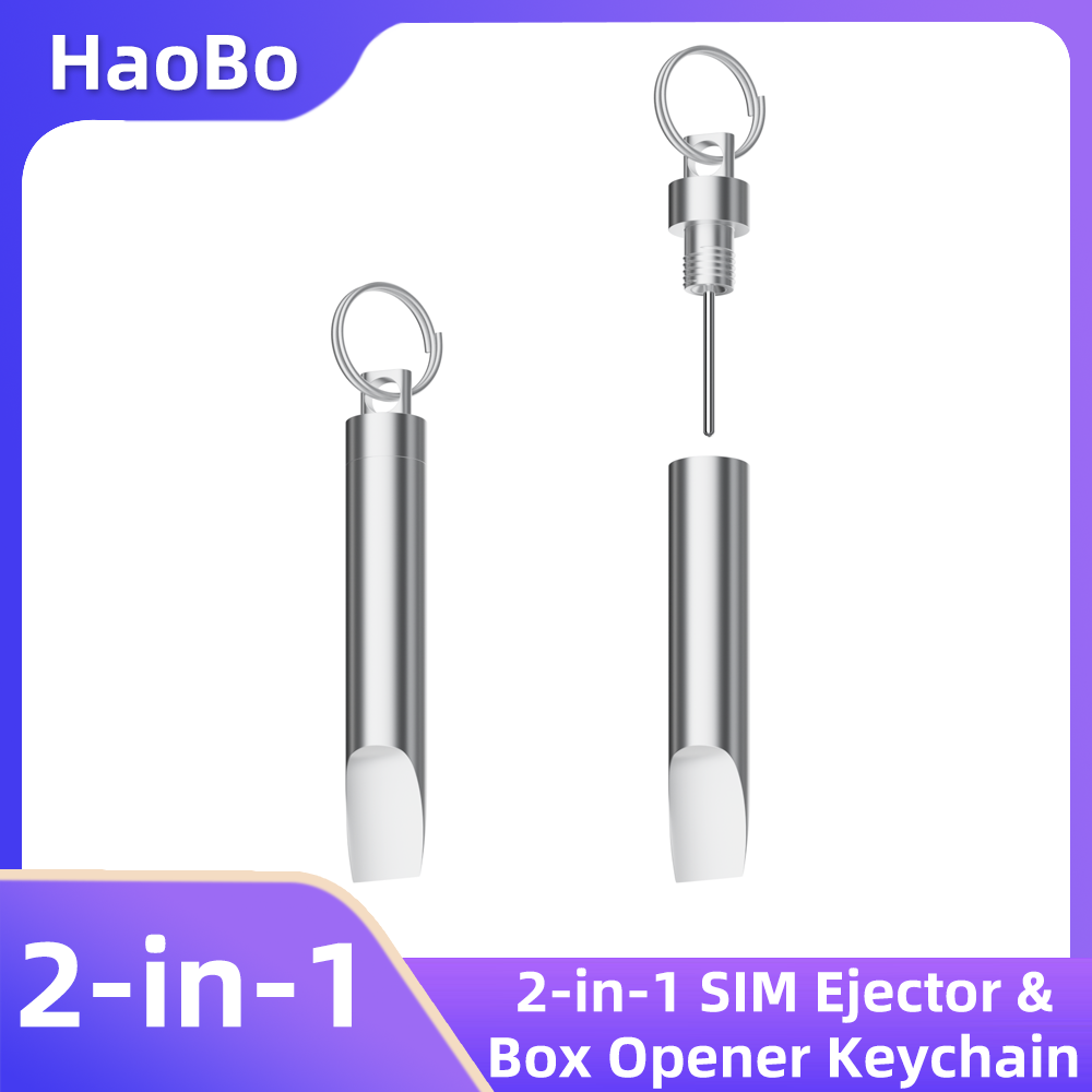 2-in-1 SIM Card Ejector Keycha - Sim Card Holder Case 评论和价格
