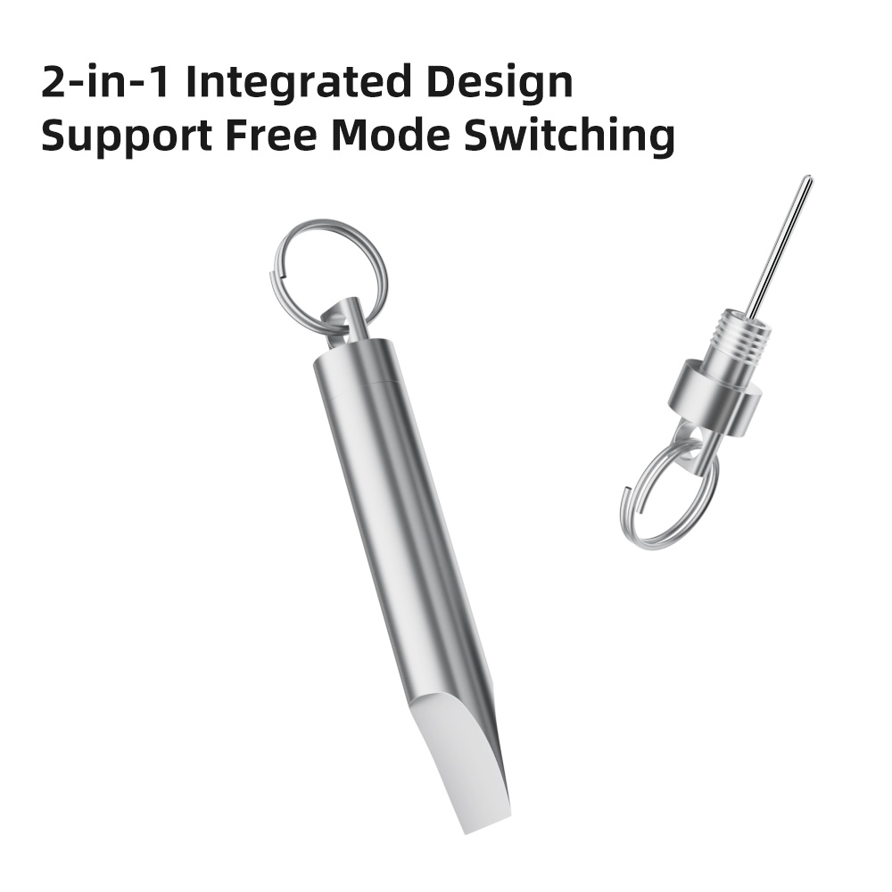2-in-1 SIM Card Ejector Keycha - Sim Card Holder Case 评论和价格