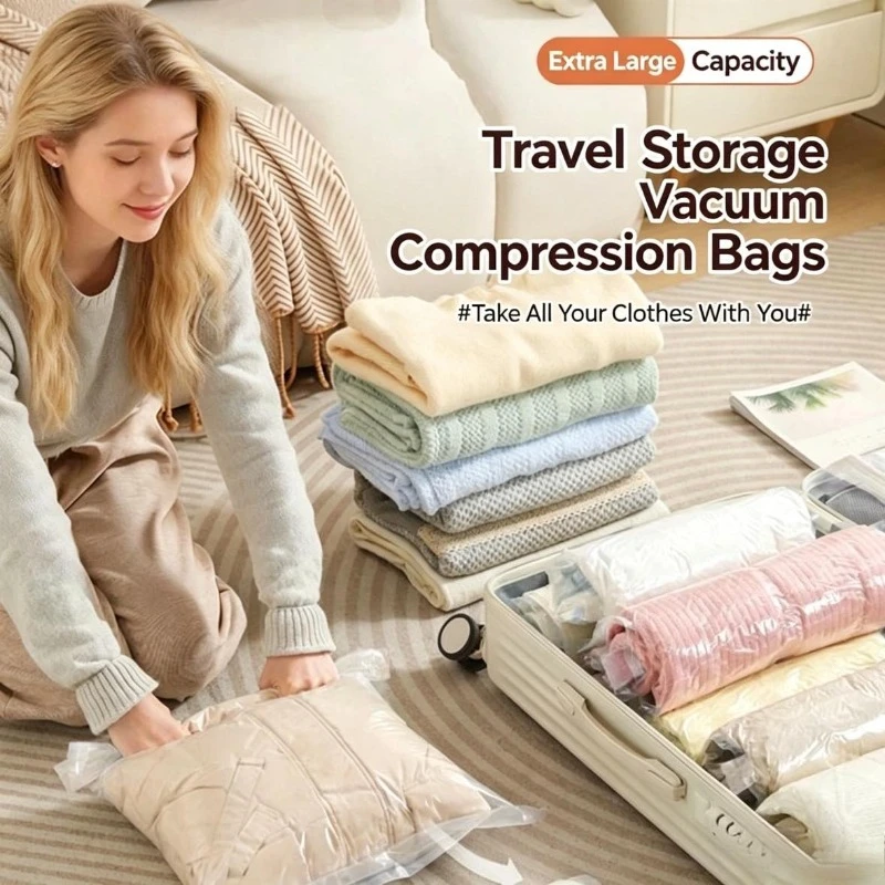 Roll Up Space Saver Travel Sto - Compression Bag Vacuum 评论和价格