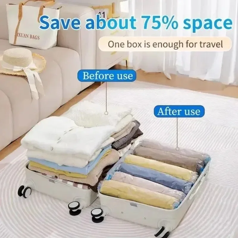 Roll Up Space Saver Travel Sto - Compression Bag Vacuum 评论和价格