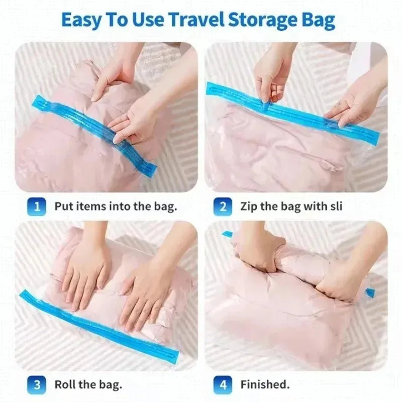 Roll Up Space Saver Travel Sto - Compression Bag Vacuum 评论和价格