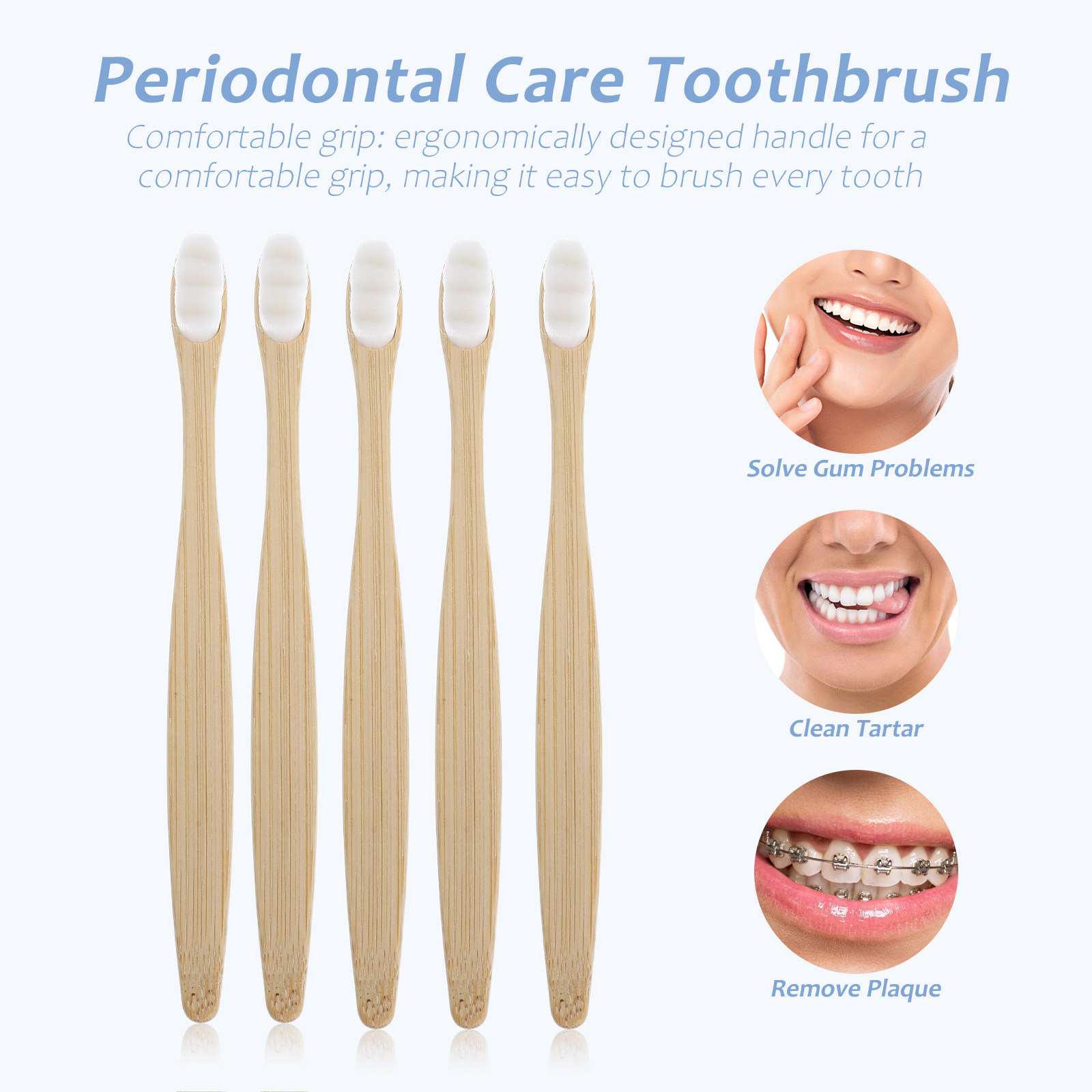 5 Pcs Tooth Brushes Accessorie - Travel Accessories You Need 评论和价格