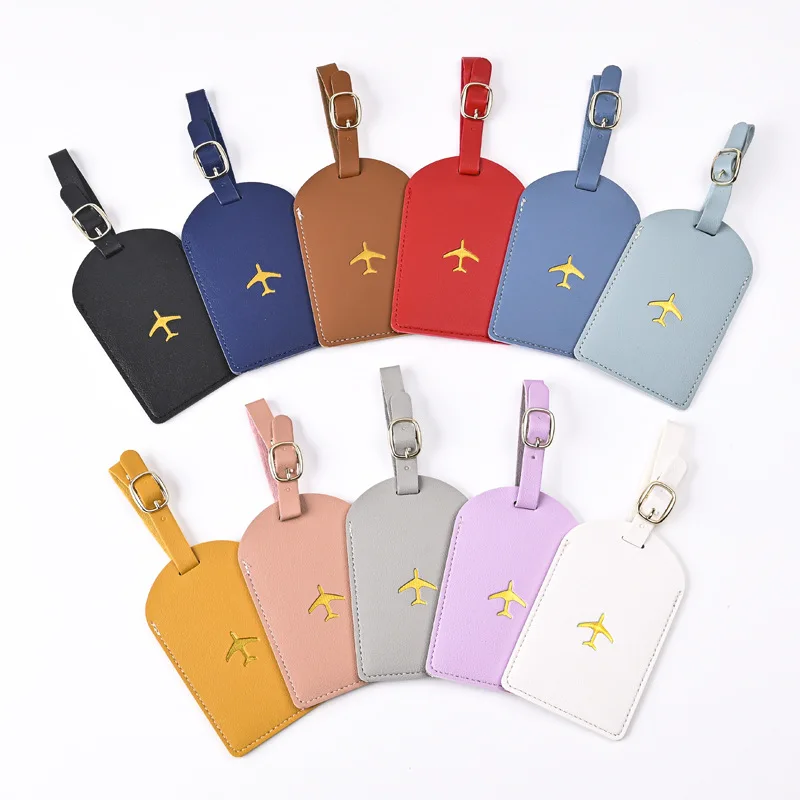 1pc Thicken PU Hot Stamping Ai - Travel Accessories Name 评论和价格