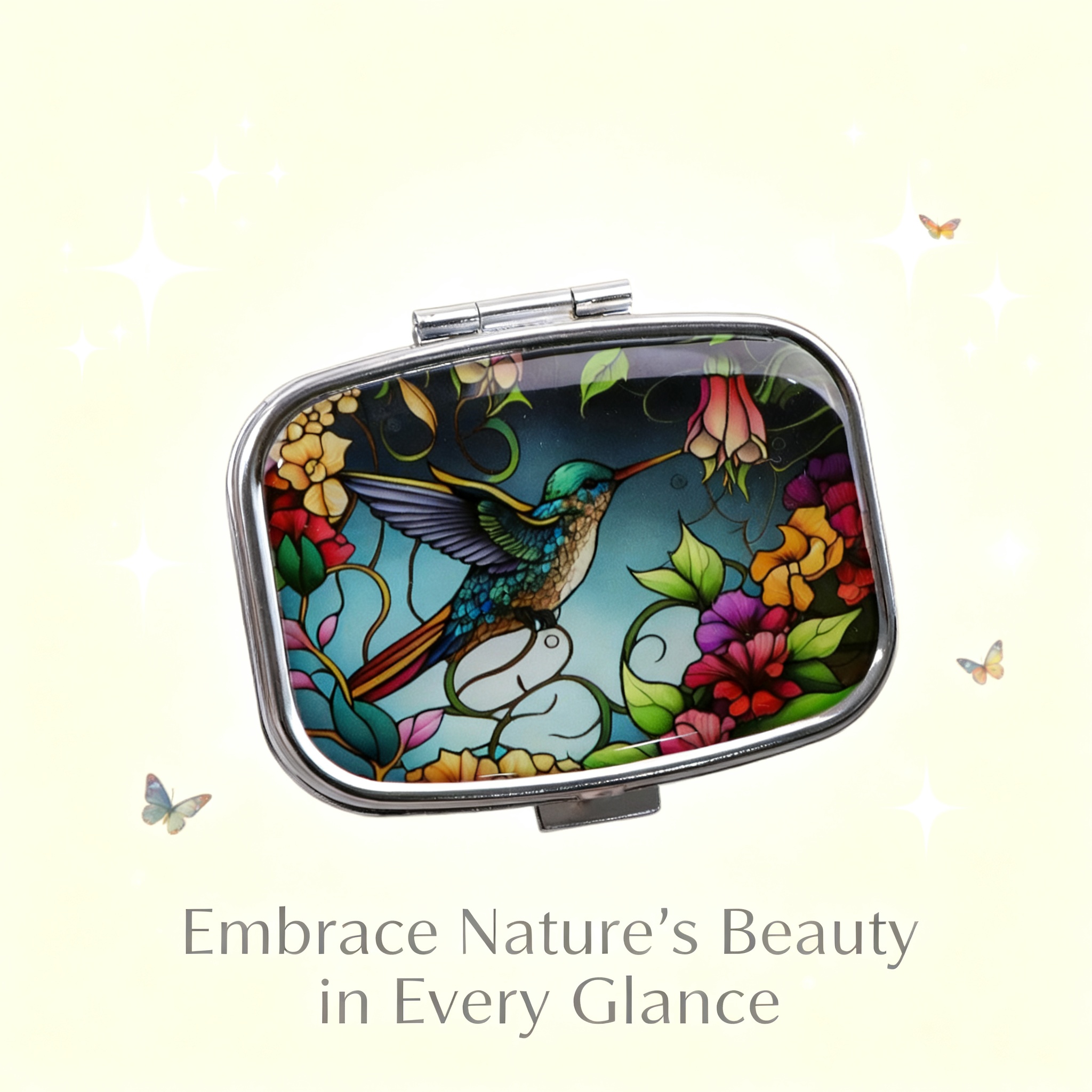 Cute Bird Cartoon Travel Pill  - Travel Accessories Unisex 评论和价格