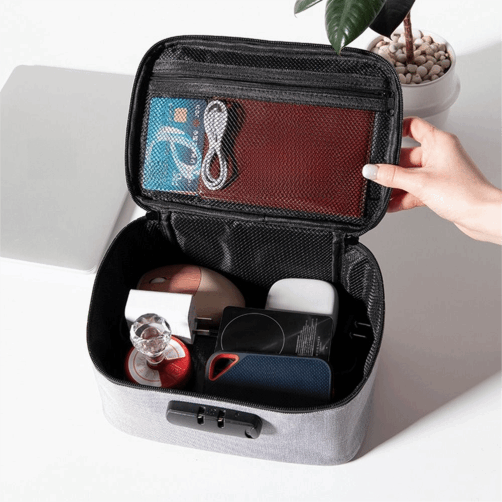 Oxford Fabric Password Lock Ba - Reusable Zip Bag 评论和价格