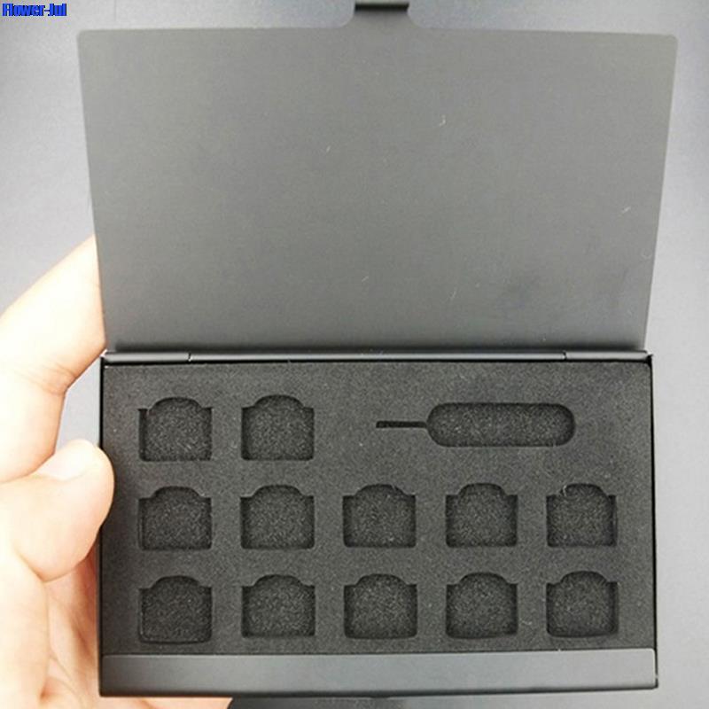 12-Slots-NANO+1-Slot-Card-Pin  - Sim Card Holder Case 评论和价格