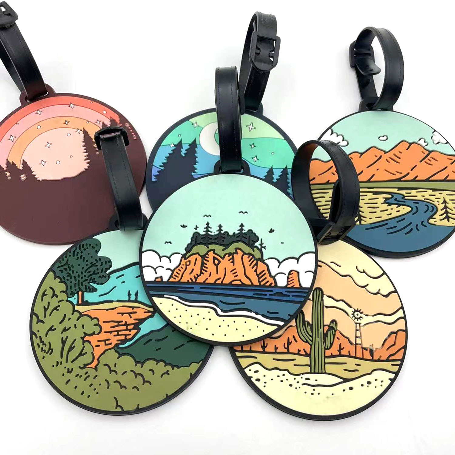 Starry Sky Landscape Luggage T - Travel Accessories Name 评论和价格