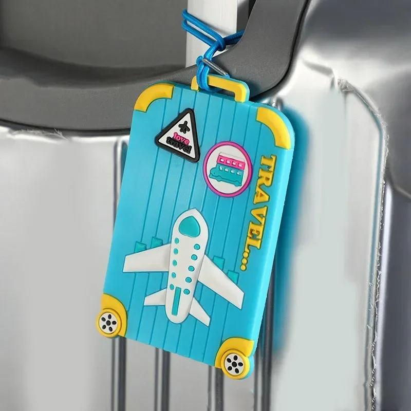 Portable PVC Luggage Tag Trave - Travel Accessories Name 评论和价格