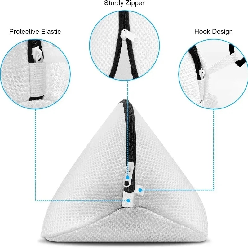 Mesh Laundry Bag Washing Machi - Reusable Zip Bag 评论和价格
