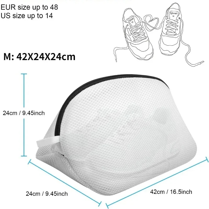 Mesh Laundry Bag Washing Machi - Reusable Zip Bag 评论和价格