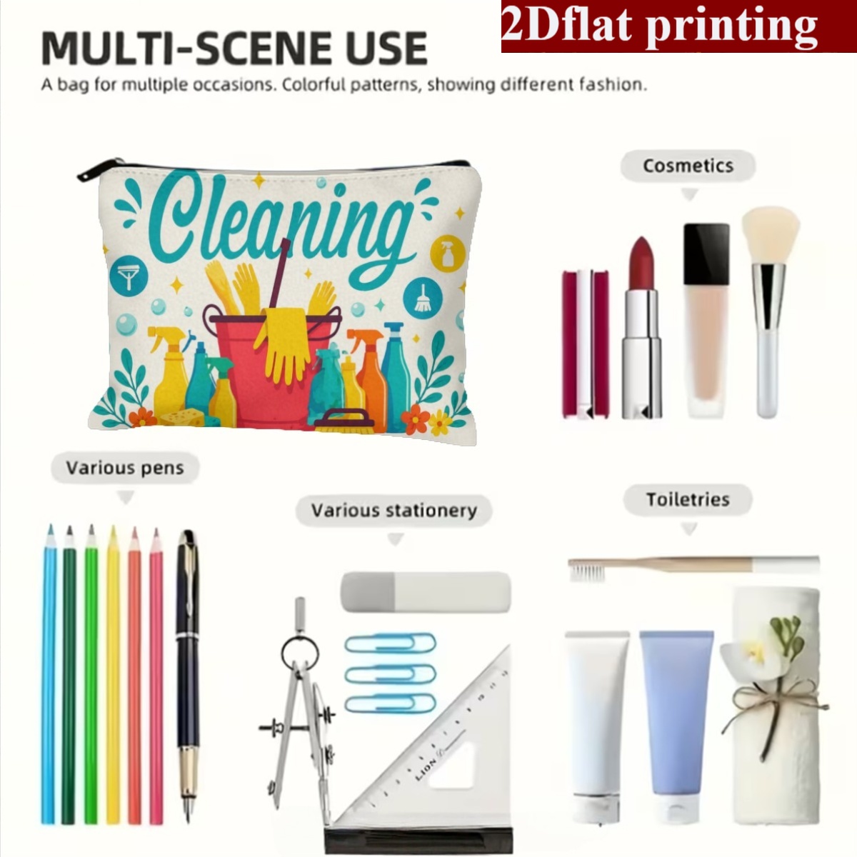 Printed storage bags are suita - Travel Accessories You Need 评论和价格