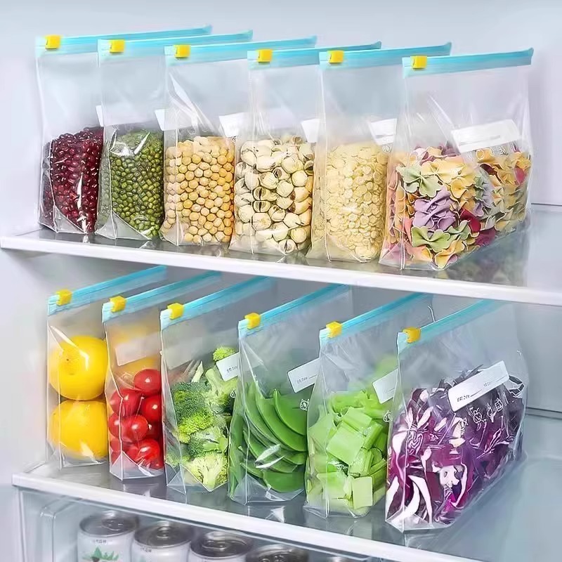 Zip Lock Food Storage Bags, Th - Reusable Zip Bag 评论和价格