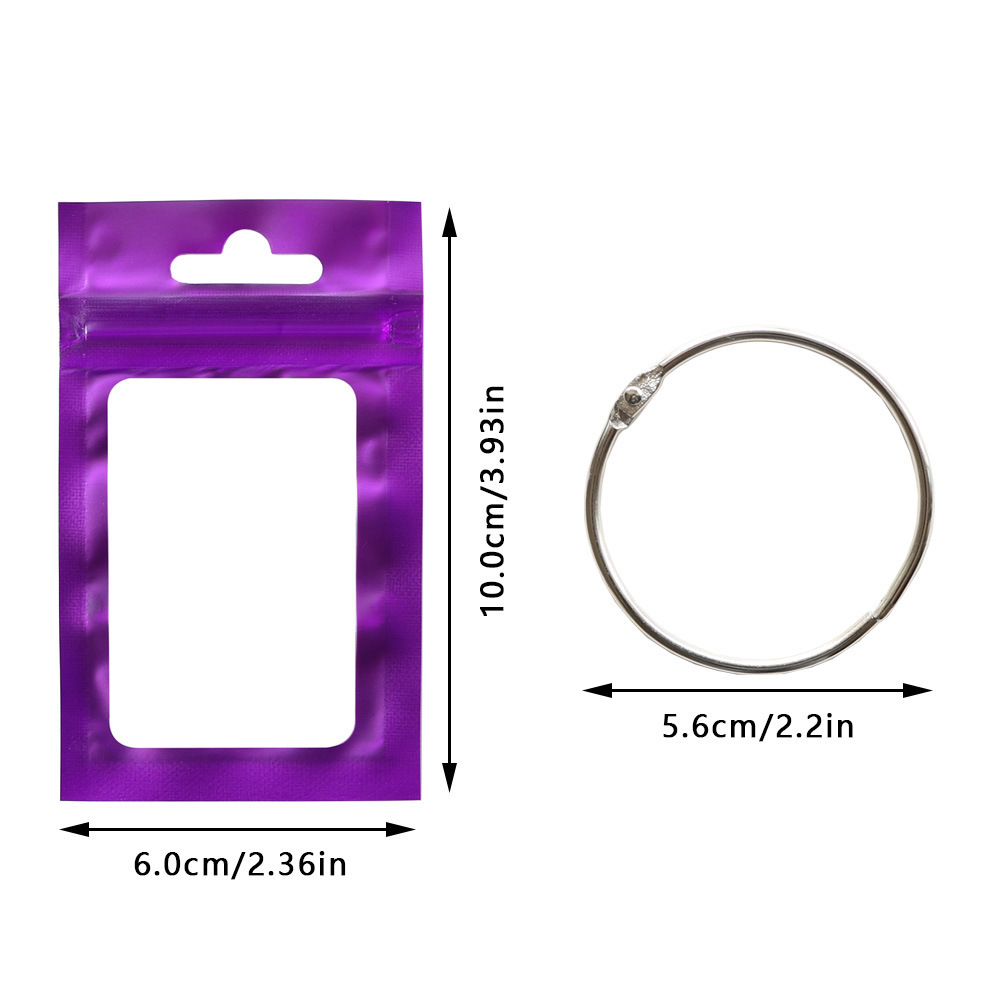 50pcs Diamond Painting Bead St - Reusable Zip Bag 评论和价格