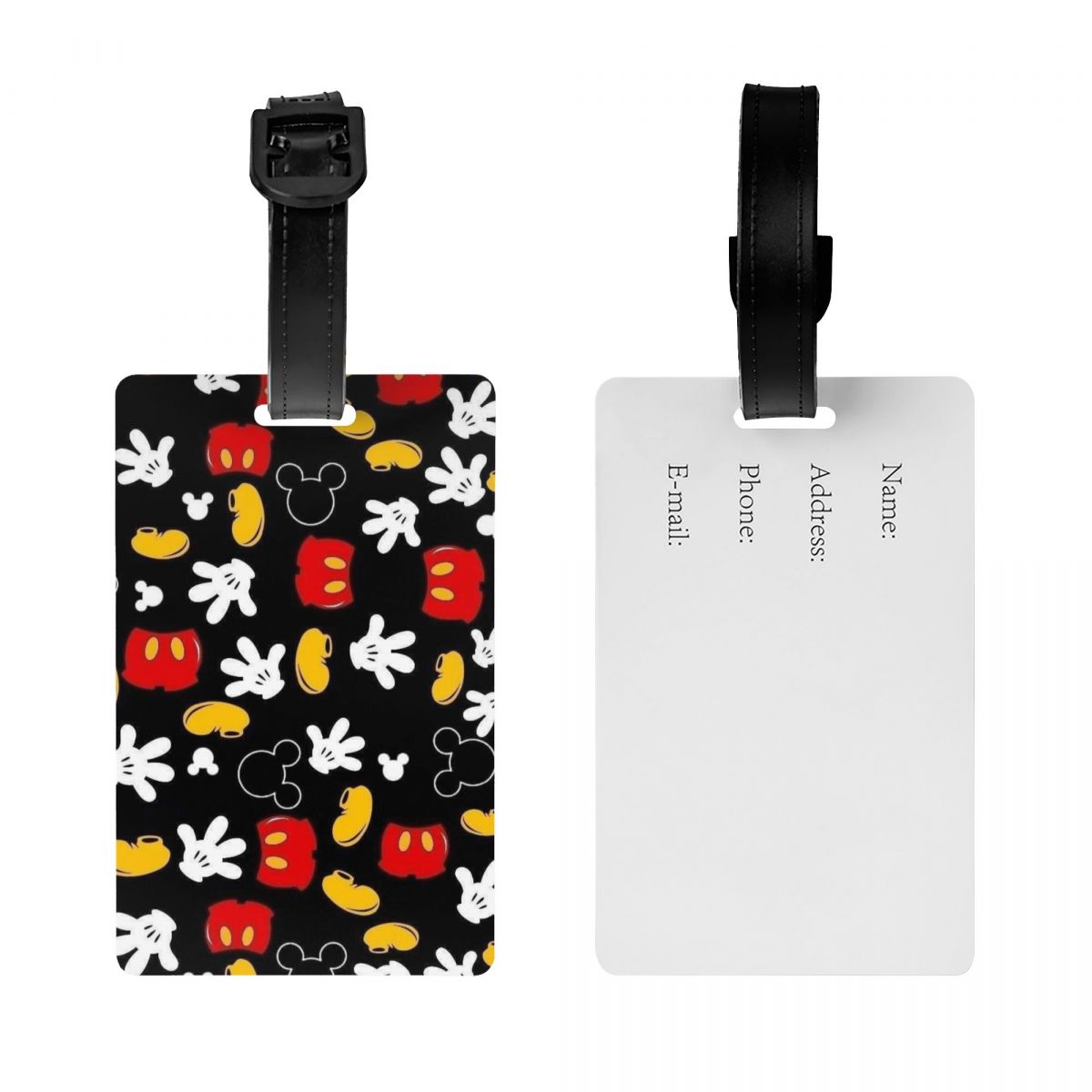 Custom M-Mouse  Luggage Tag fo - Travel Accessories Name 评论和价格