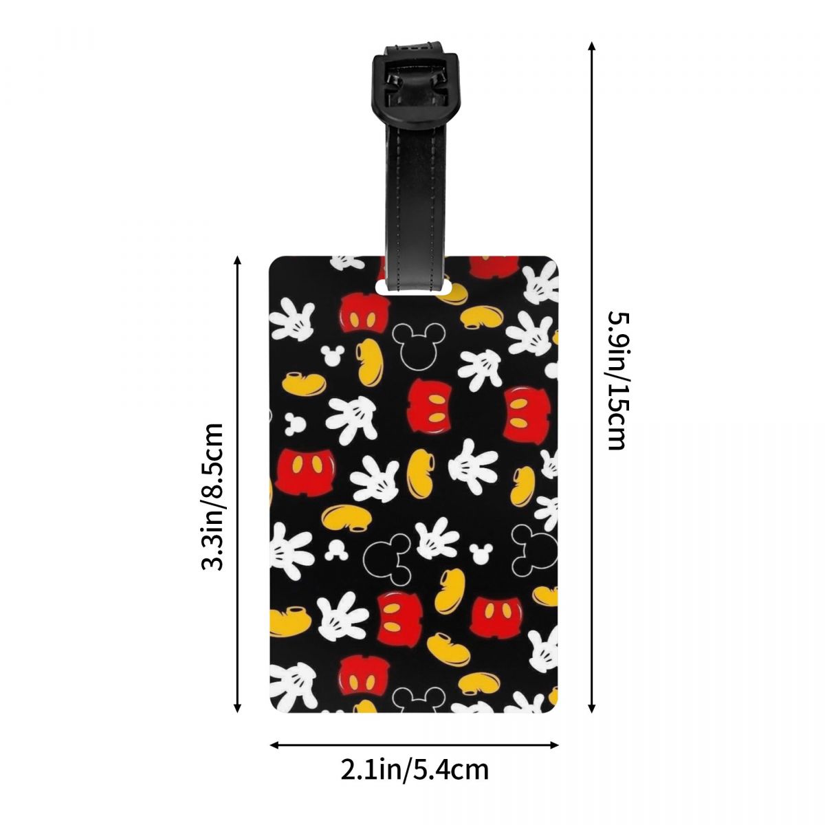 Custom M-Mouse  Luggage Tag fo - Travel Accessories Name 评论和价格