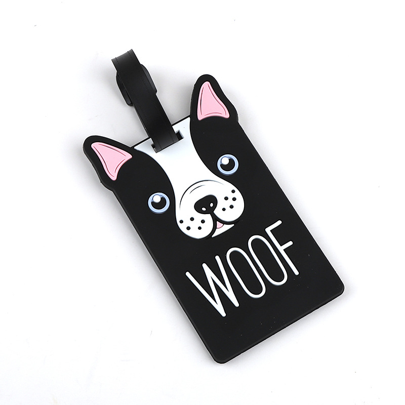 1pc Cartoon Animal PVC Luggage - Travel Accessories Name 评论和价格
