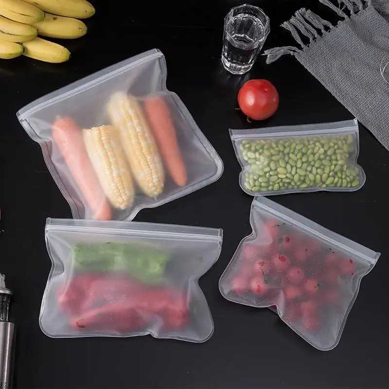 Silicone Food Storage Containe - Reusable Zip Bag 评论和价格
