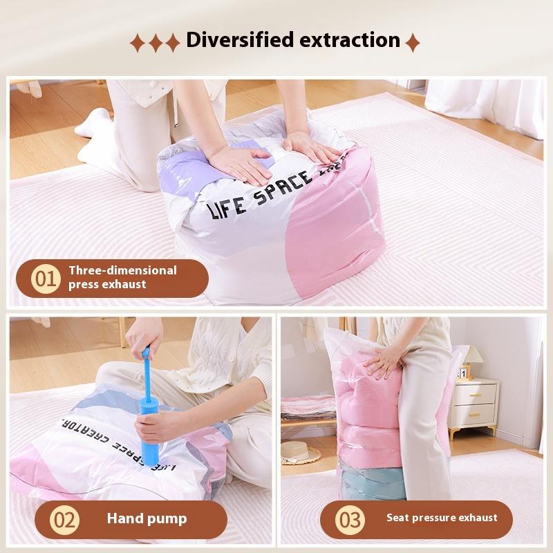 No Need Pump Vacuum Bags Large - Travel Accessories You Need 评论和价格