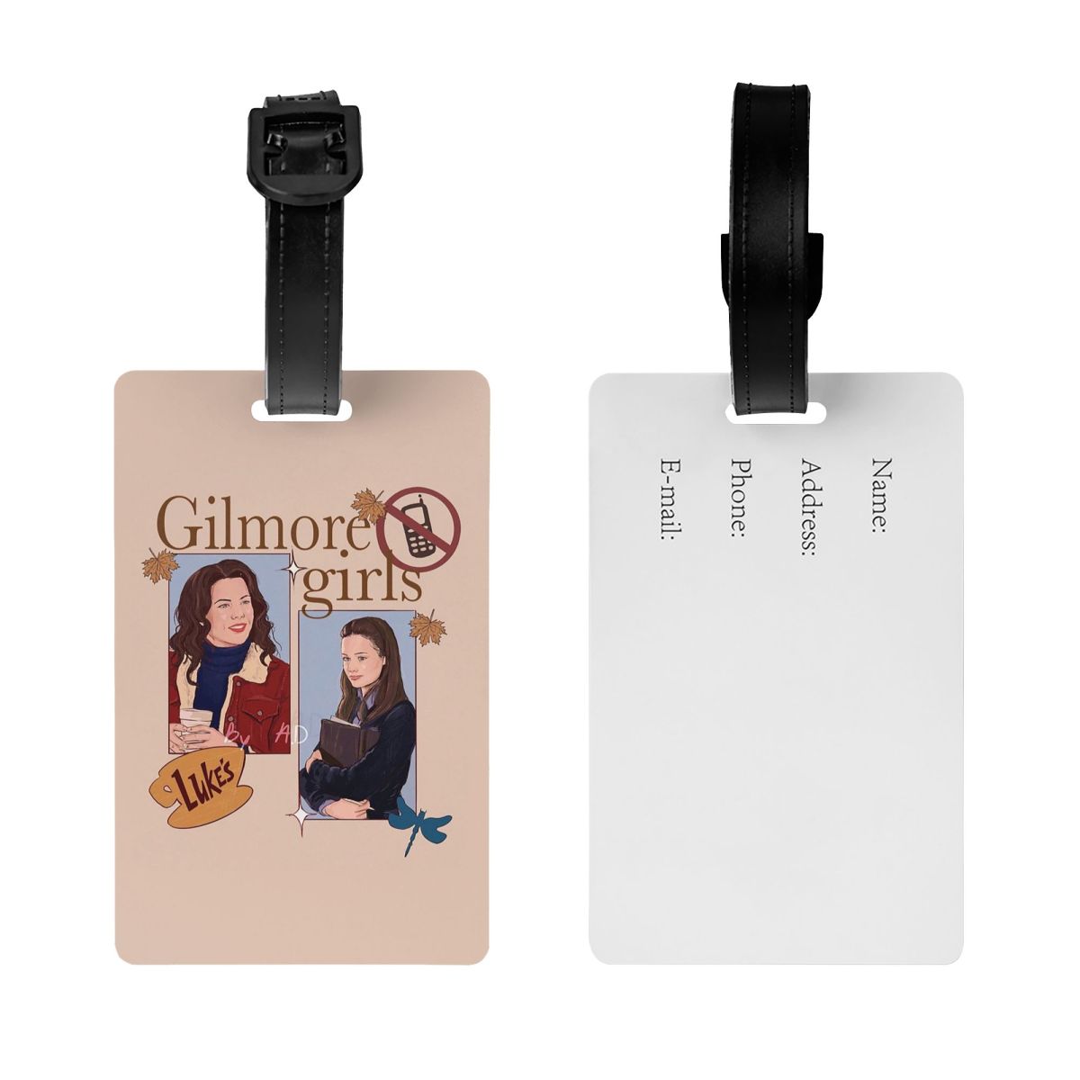 Gilmore Girls Graffiti Luggage - Travel Accessories Name 评论和价格