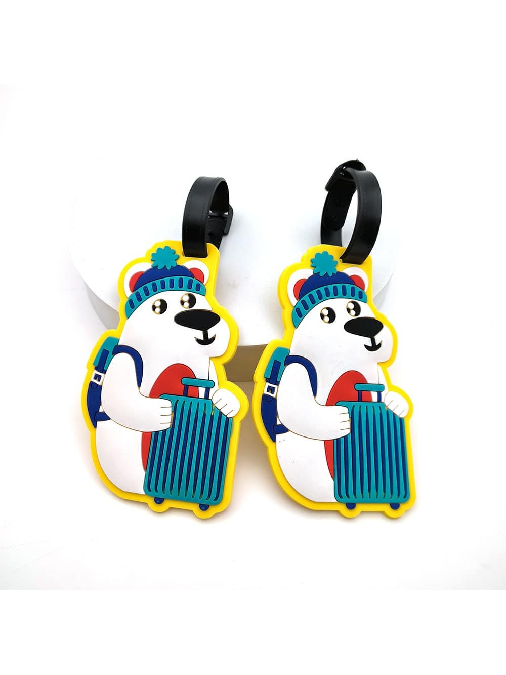 1PCS Geometric Soft Silicone L - Travel Accessories Name 评论和价格