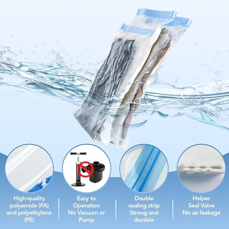 Compression Bags for Travel- T - Compression Bag Vacuum 评论和价格