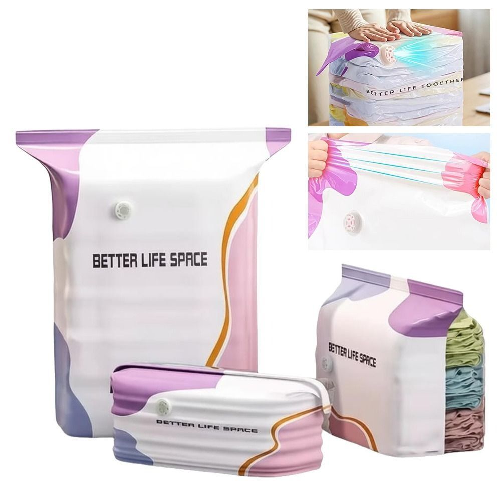 No Pump Vacuum Storage Bags La - Compression Bag Vacuum 评论和价格