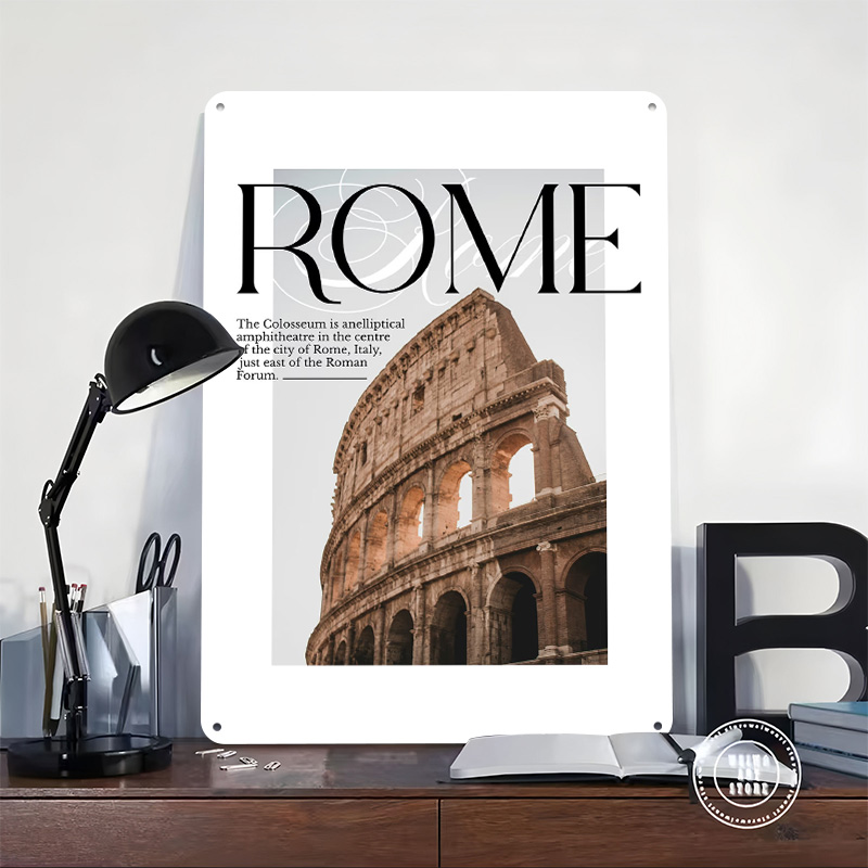 Rome Colosseum Travel Poster C - Travel Accessories Rome 评论和价格
