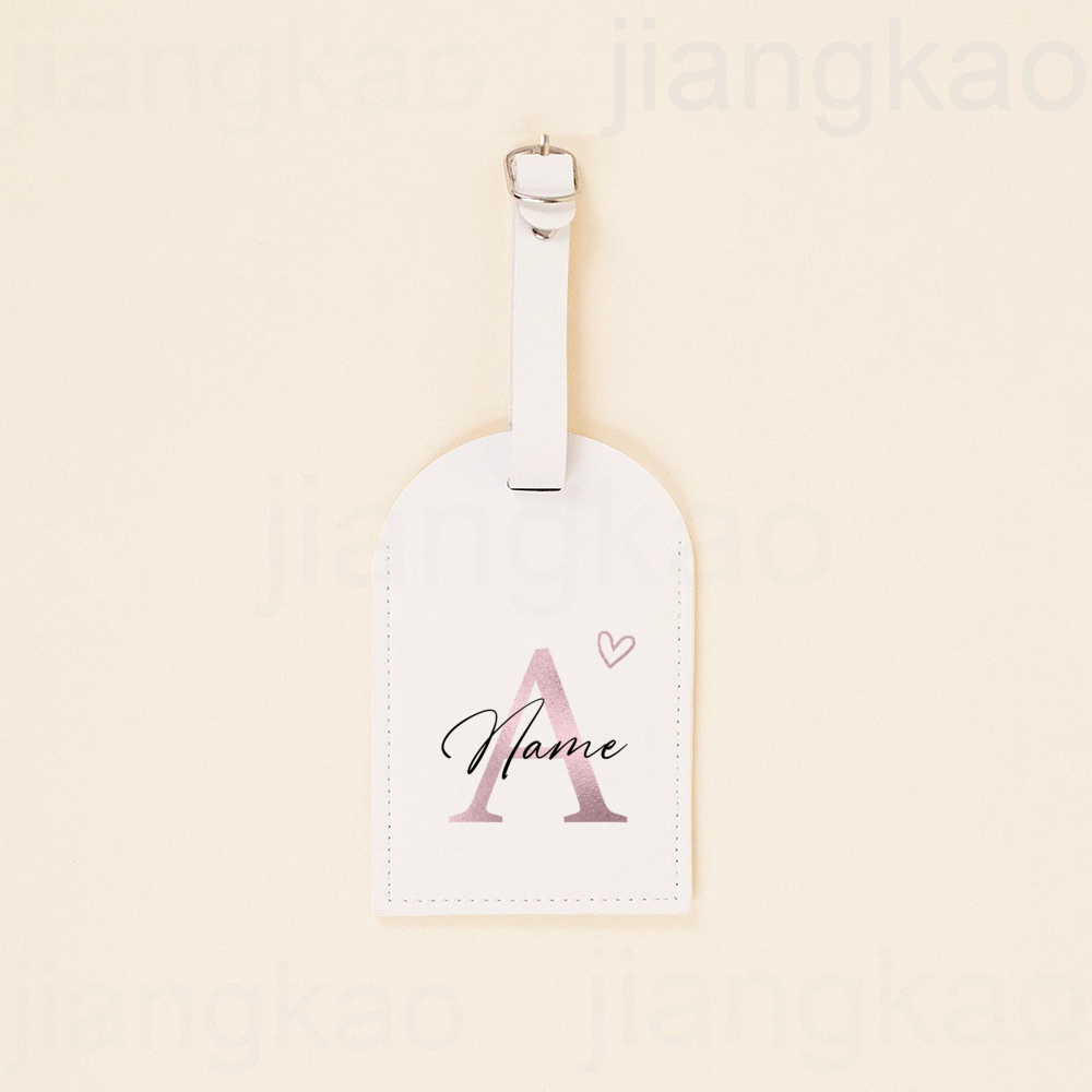 Personalized PU Luggage Tag He - Travel Accessories Name 评论和价格