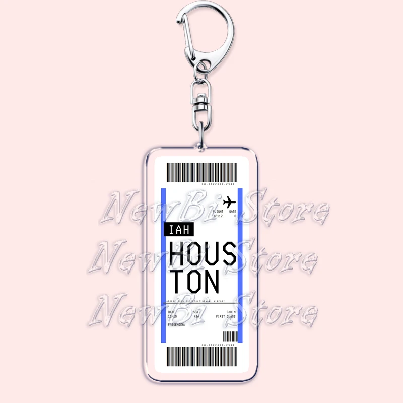 Plane Ticket Boarding Pass Key - Qantas Travel Accessories 评论和价格