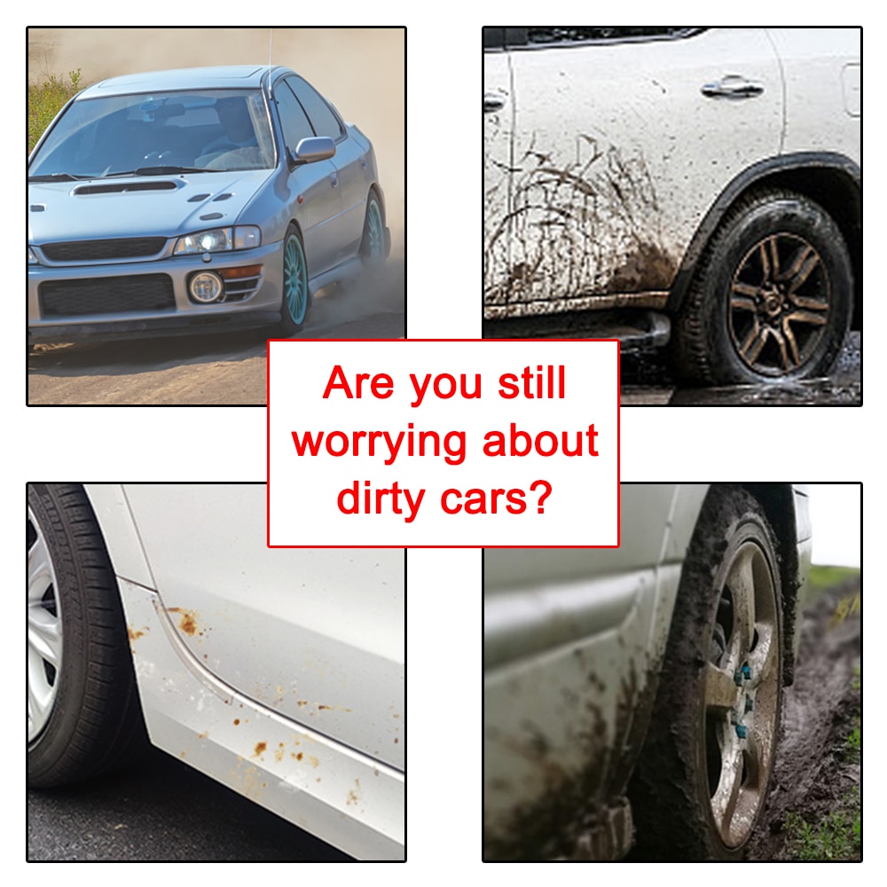 Car Mudflaps Splash Mud 4PCS F - Travel Accessories Inc 评论和价格