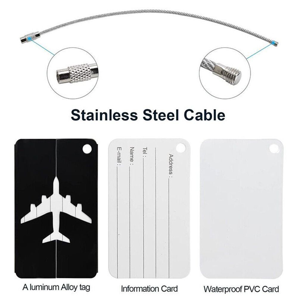 Aluminium Travel Luggage Tags  - Qantas Travel Accessories 评论和价格