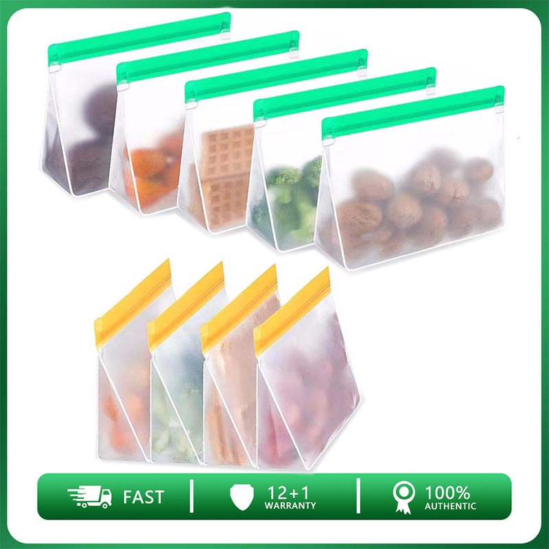 Reusable Food Storage Bag Upgr - Reusable Zip Bag 评论和价格