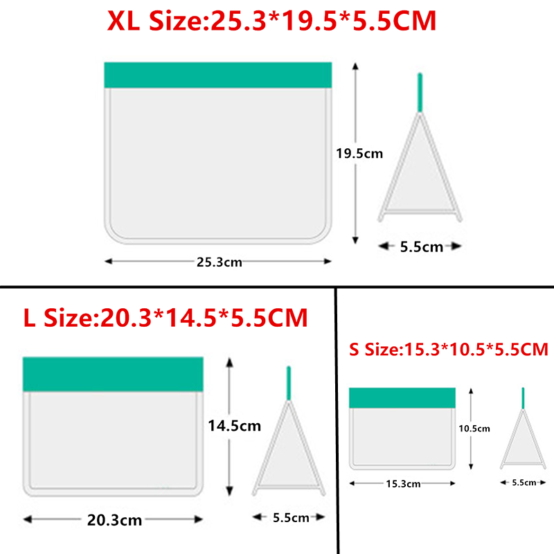 Reusable Food Storage Bag Upgr - Reusable Zip Bag 评论和价格
