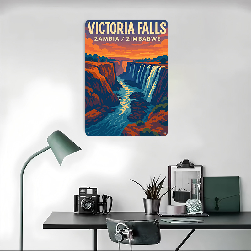 Victoria Falls Travel Tinplate - Travel Accessories Victoria 评论和价格
