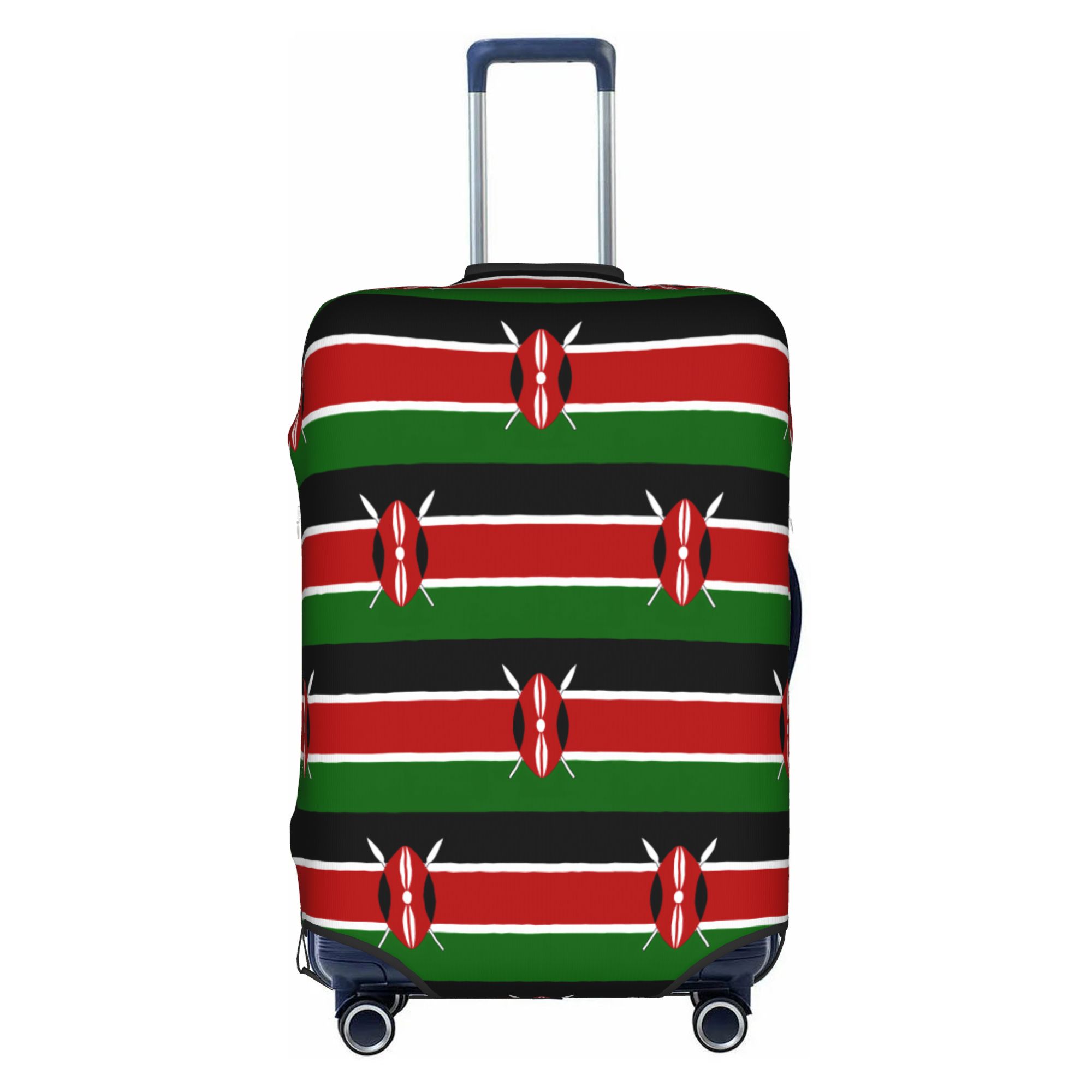 Kenya Flag  Luggage Cover Elas - Travel Accessories Kenya 评论和价格