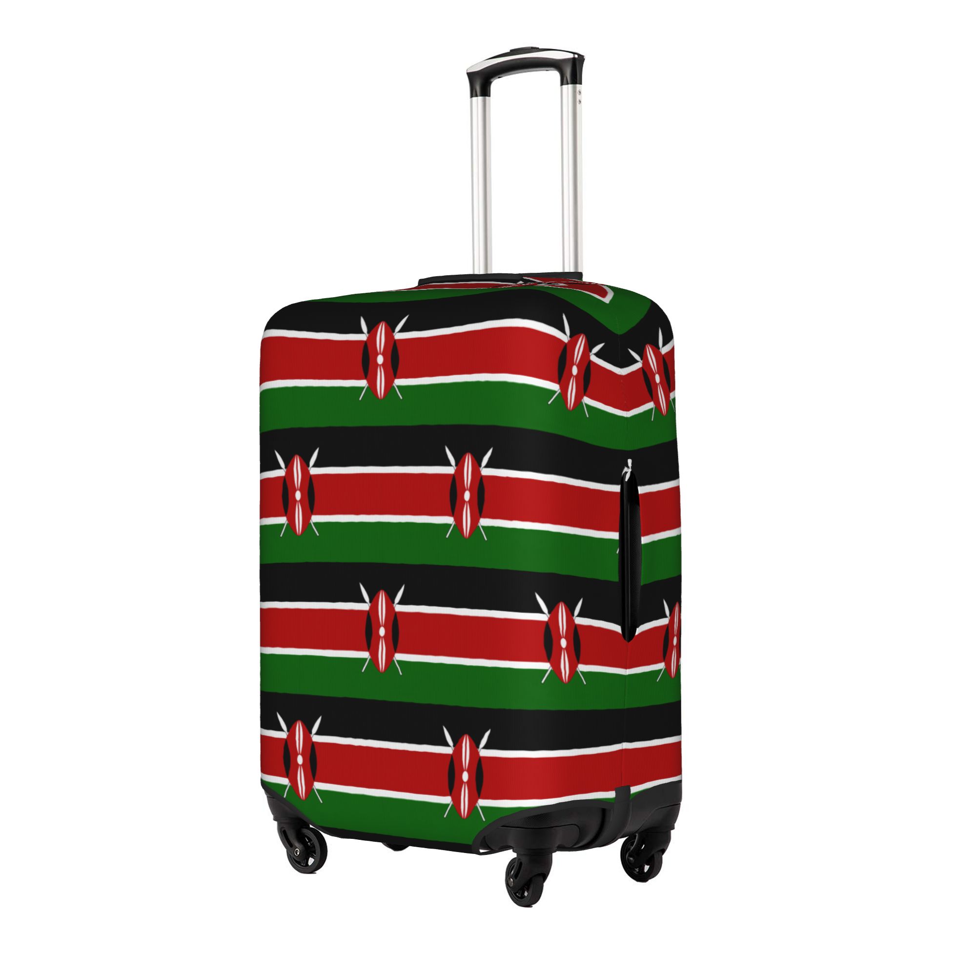 Kenya Flag  Luggage Cover Elas - Travel Accessories Kenya 评论和价格